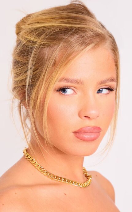Real Gold Plated Single Chain Necklace